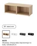 Ikea Besta nowe szafki obudowy nad biurko