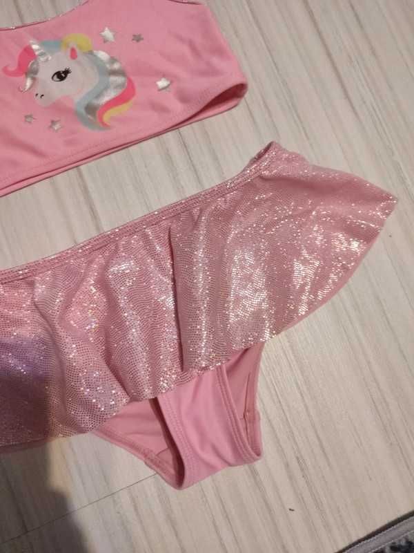 strój kąpielowy dwuczęściowy rozm. 110/116 firmy H&M