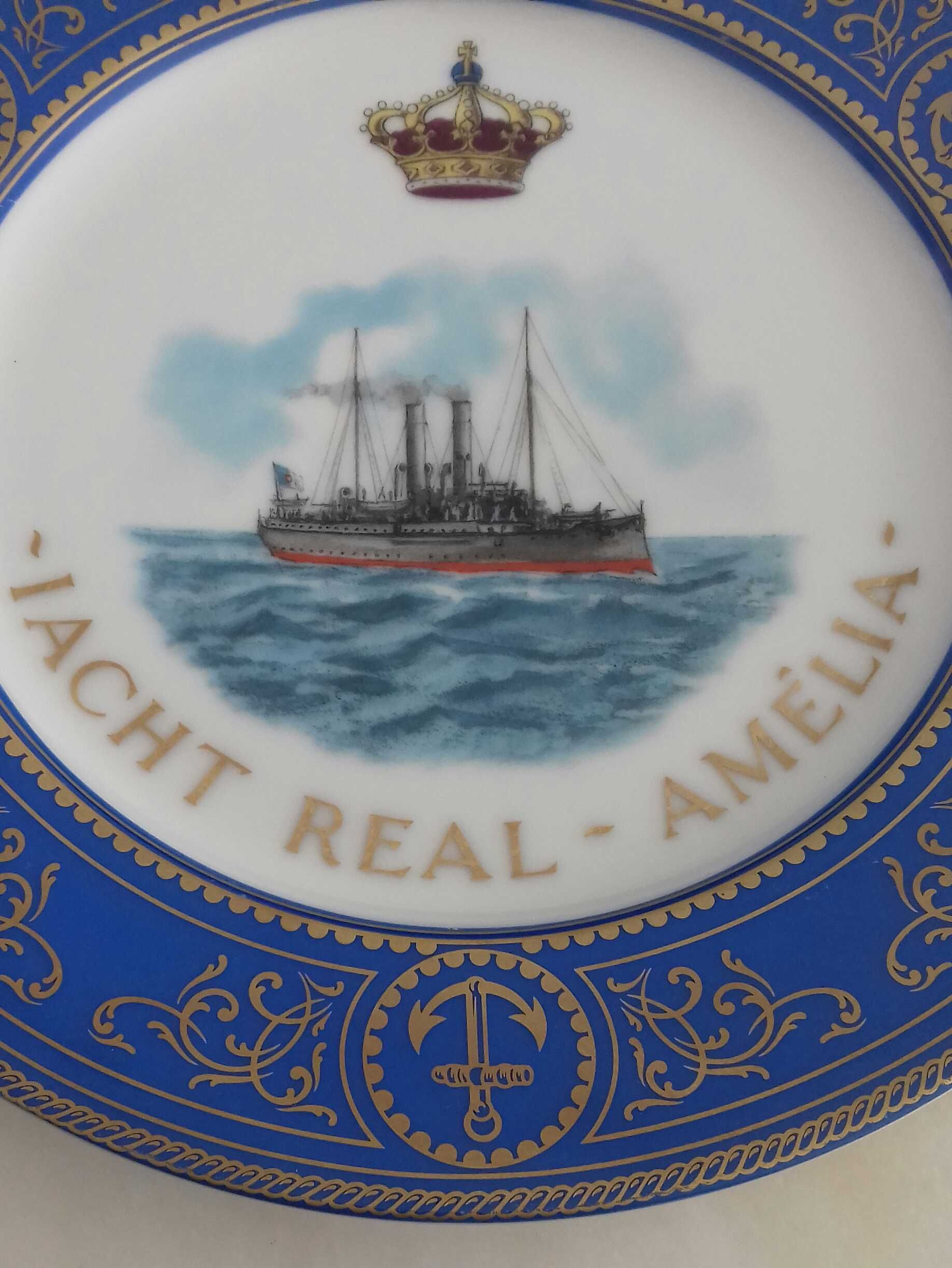 Prato Porcelana Iate Real - Amélia