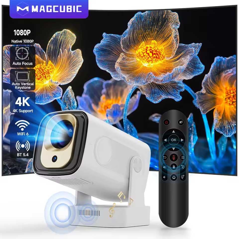 Проектор Magcubic HY310 Android 11 FullHD 60Hz 4K AutoFocus AirMouse
