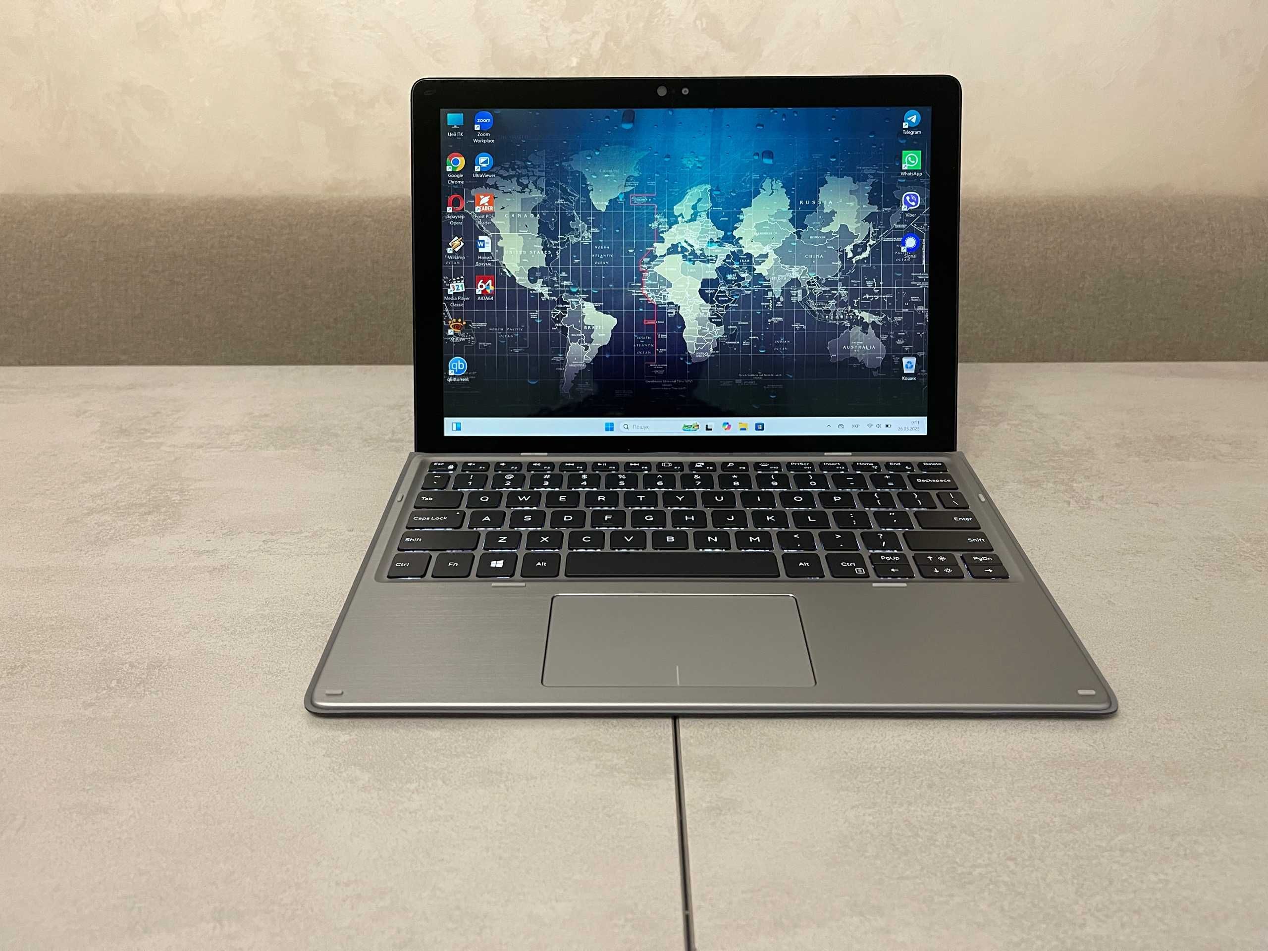 Планшет Dell Latitude 7210 2-in-1, 12,3" FHD IPS, i7-10610U 16GB 512GB