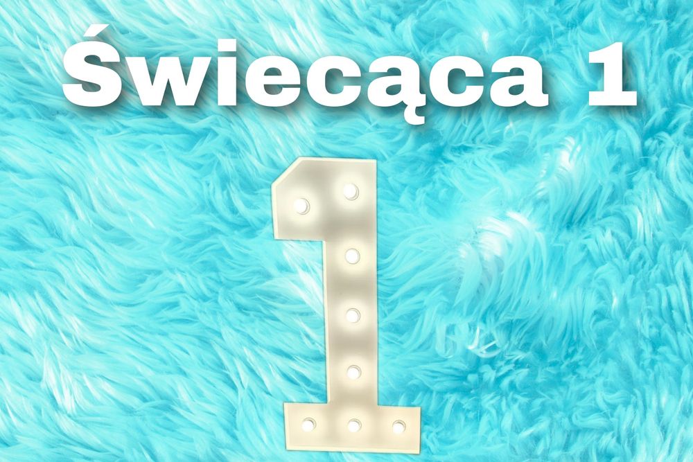 Świecąca 1 -led idealna na roczek do wynajęcia