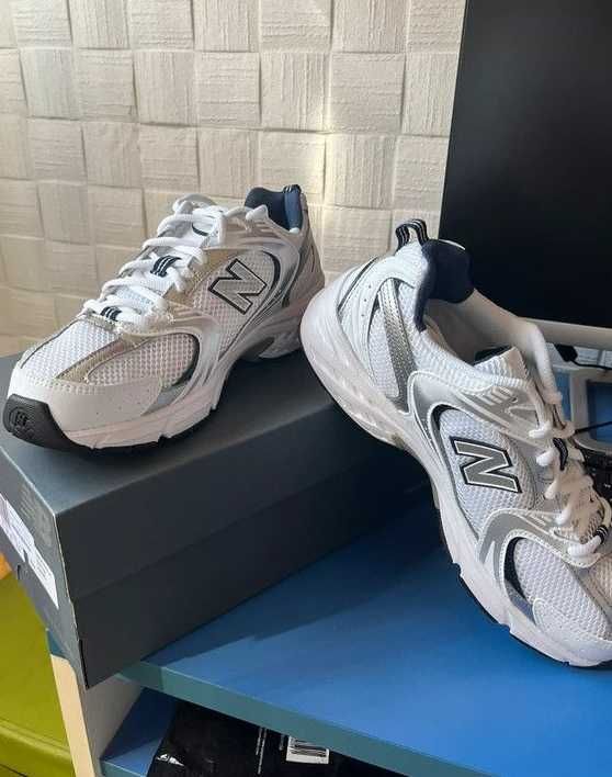 New Balance_530_white Moda_Buty_Mokasyny Mokasyny R.40