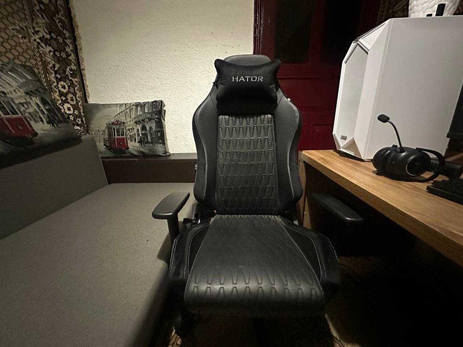 Ігрове крісло Darkside Pro Black (HTC-916)