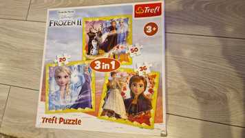 Puzzle Kraina Lodu II Frozen Trefl 3w1