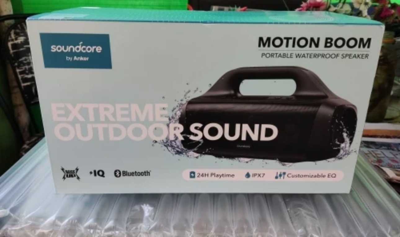 Блютус колонка Anker Soundcore Motion Boom, Портативна колонка