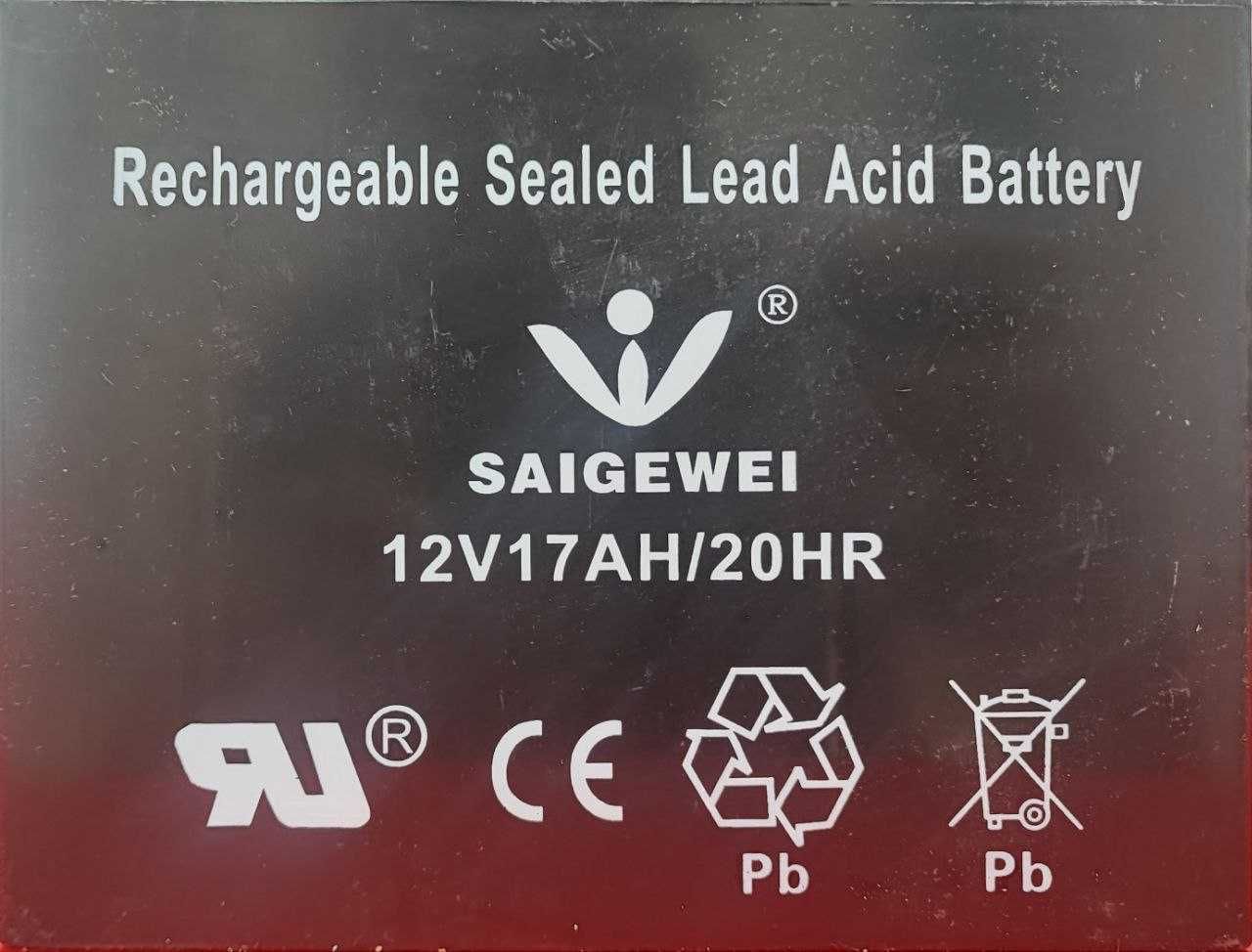 Акумуляторна батарея SAIGEWEI 12V 17AH 20HR