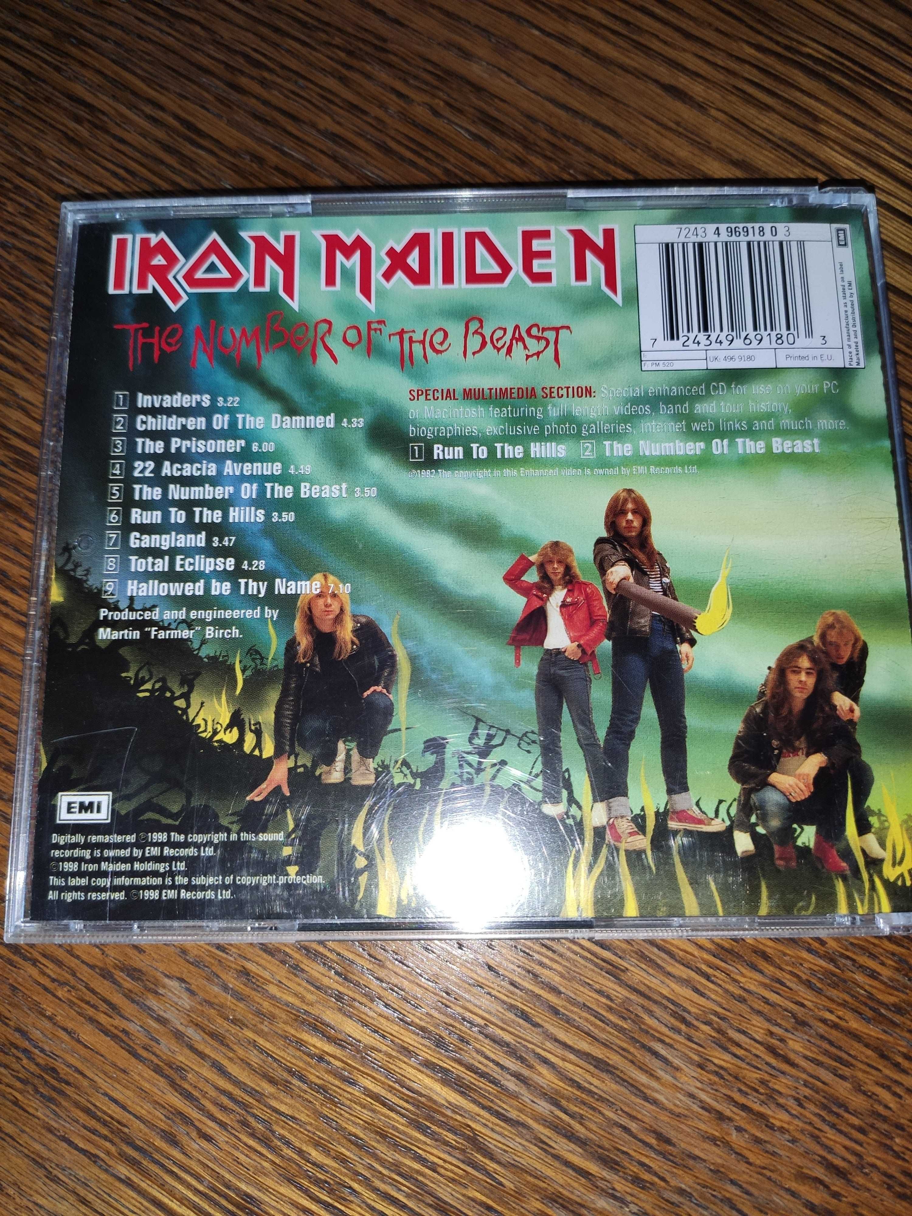 Iron Maiden - The number of the beast, CD 2008, EMI