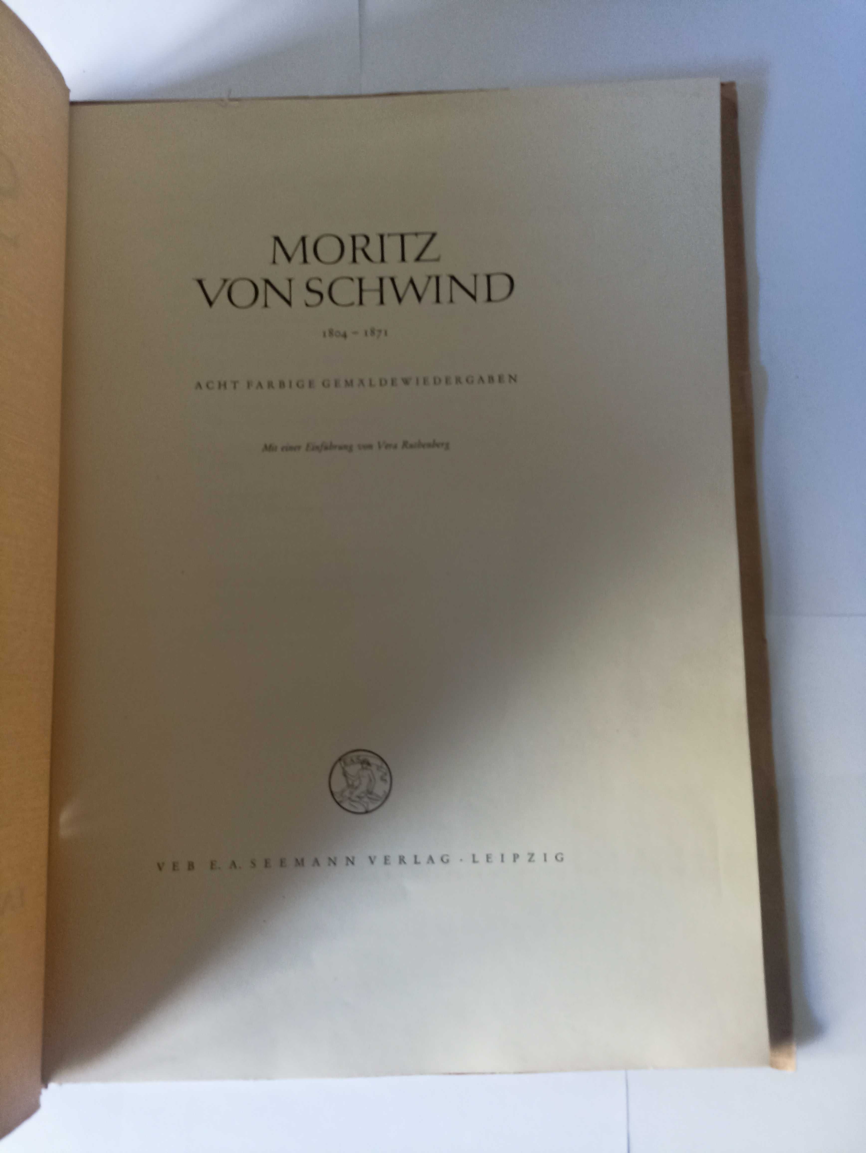Teka z 8 reprodukcjami Moritza von Schwinda 1957 r.