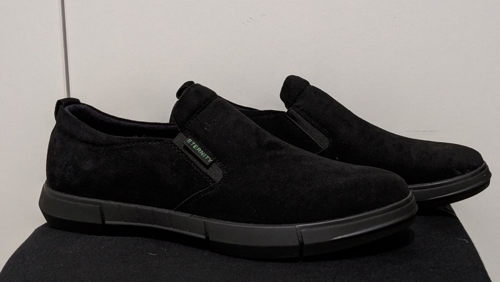 чоловічі туфлі з еко замші 42-43 27,5 см