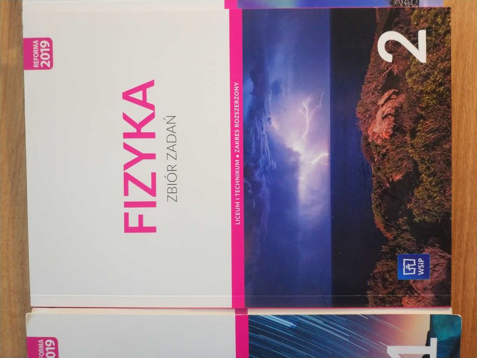 Zbiór zadań - fizyka klasa 1, 2, 3, 4