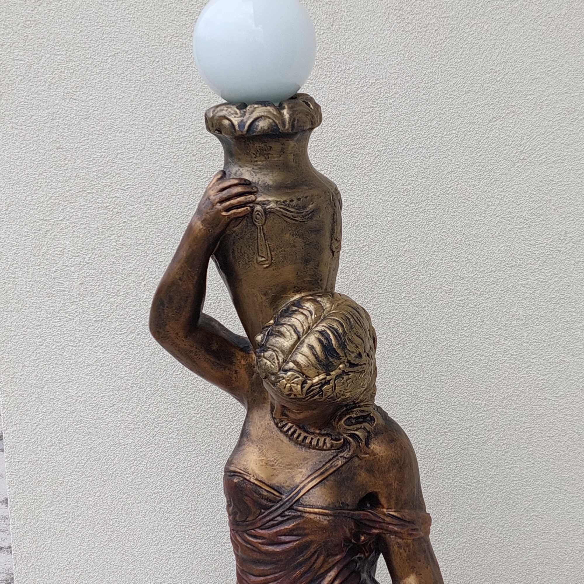 Lampa stojąca Antyczna"KOBIETA z dzbanami"