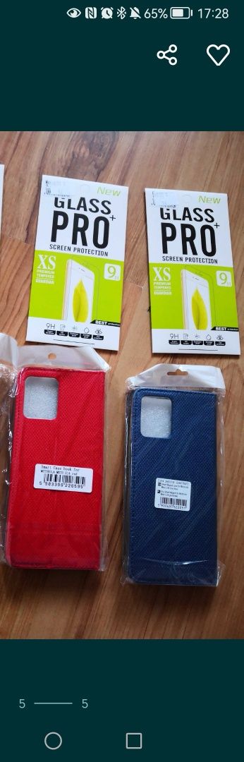 Nowe etui pokrowiec Motorola G14plus szkło hartowane