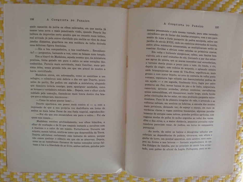 A CONQUISTA DO PARAÍSO
J. Caminha Dantas
Novela Portuguesa