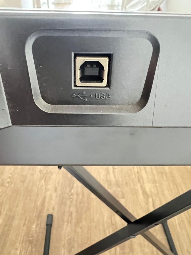Teclado Piano preto