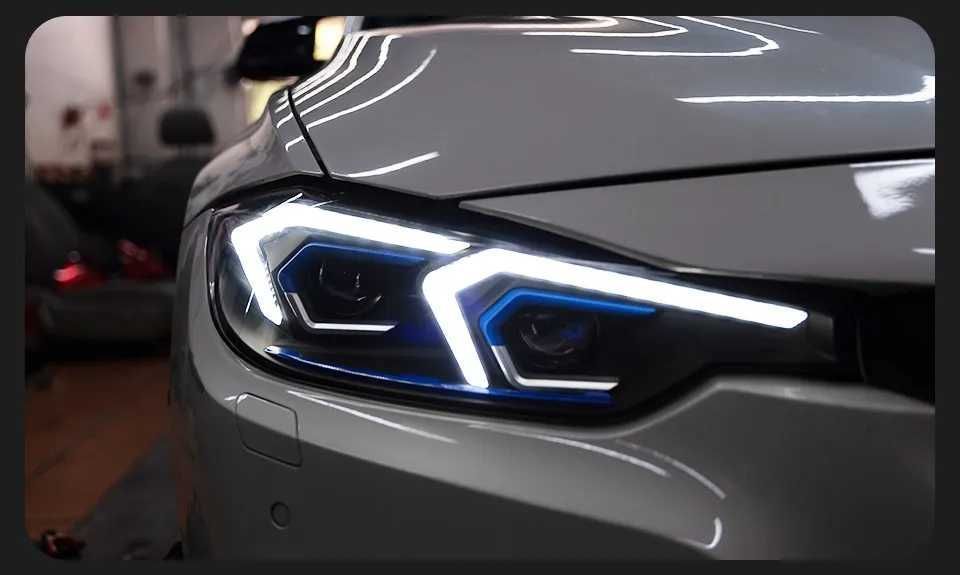 Lampy LED Reflektory do BMW F30 F31 - Jasne światło LED DRL