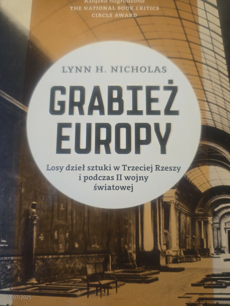 Grabież Europy - Lynn Nicholas - NOWA