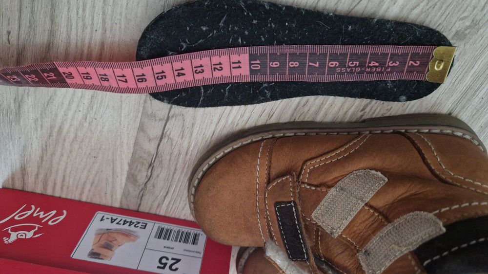 Kozaki buty zimowe Emel r.25