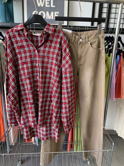 Сорочка в клітинку MyStar,  фабрика Італія