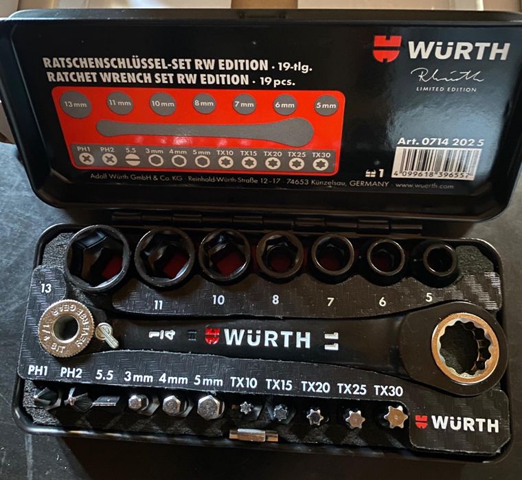 Conjunto roquete Wurth