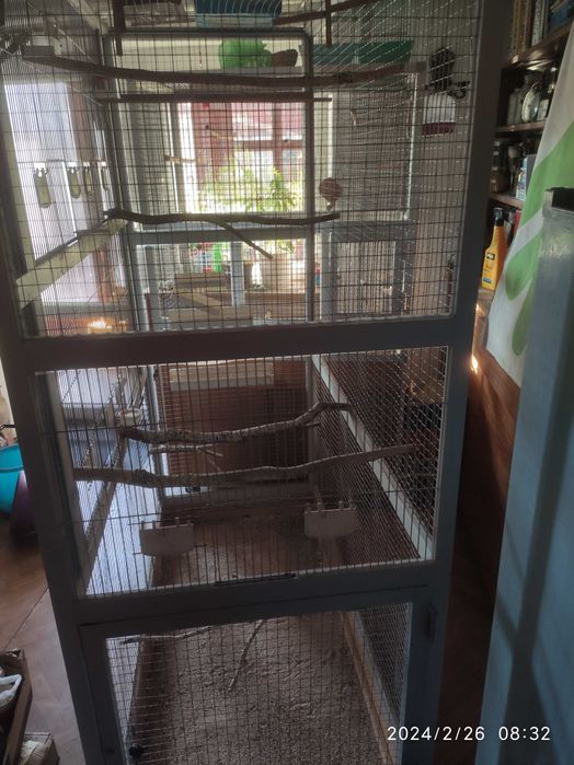 Woliera dla dużych ptaków