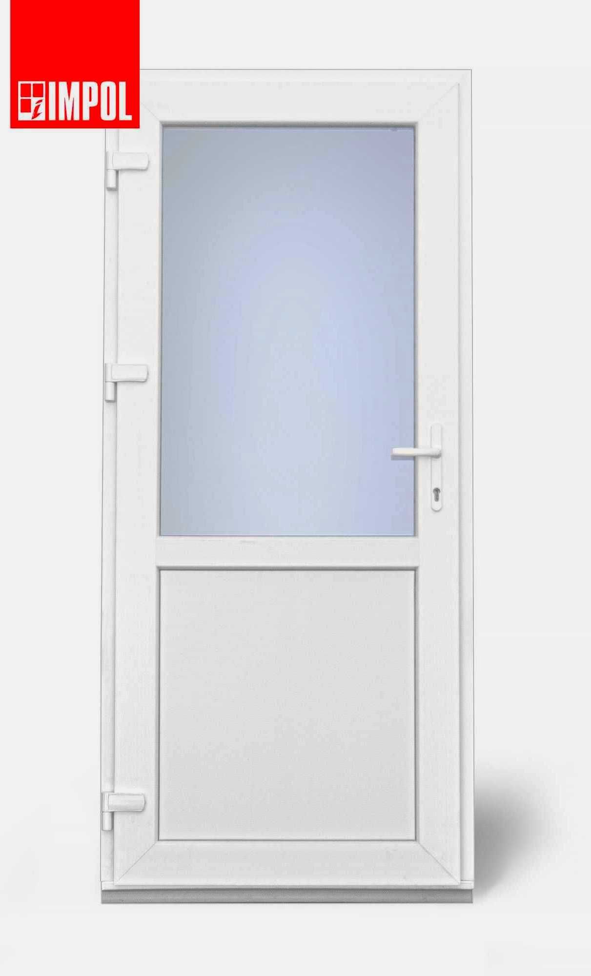 Drzwi zewnętrzne PCV / szybka realizacja