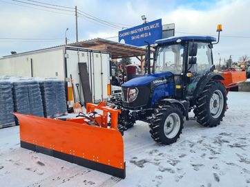 Komunalny Lovol M754 75KM Rewers 4x4 Klima Radio odśnieżanie pług