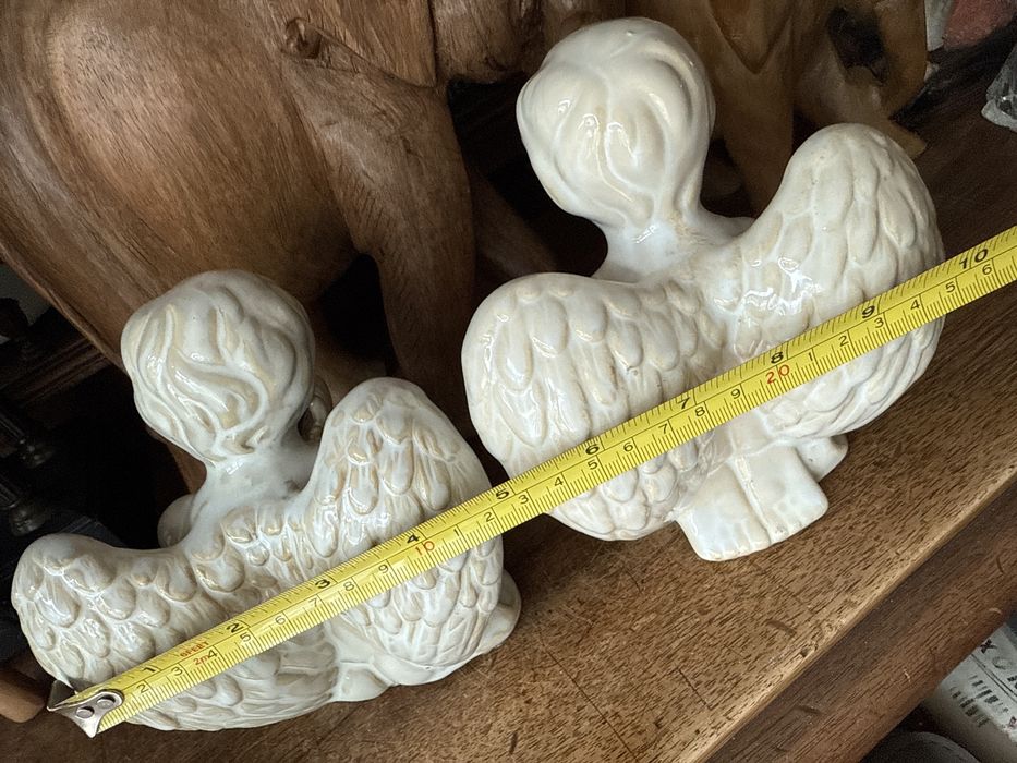 Home&you ceramiczne aniołki anioł aniołek z ceramiki szkla