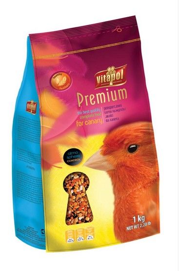 Zdrowa karma dla kanarka mieszanka ziaren warzyw i owoców Vitapol 1kg
