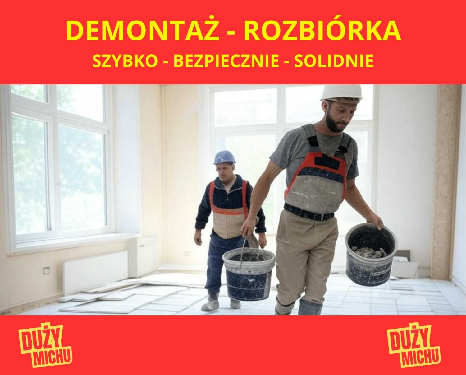 Rozbiórki wyburzenia demontaż rozbiórka szybko i bezpiecznie