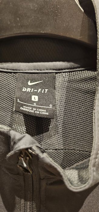 Bluza męska NIKE DRI-FIT grafitowa nowa L