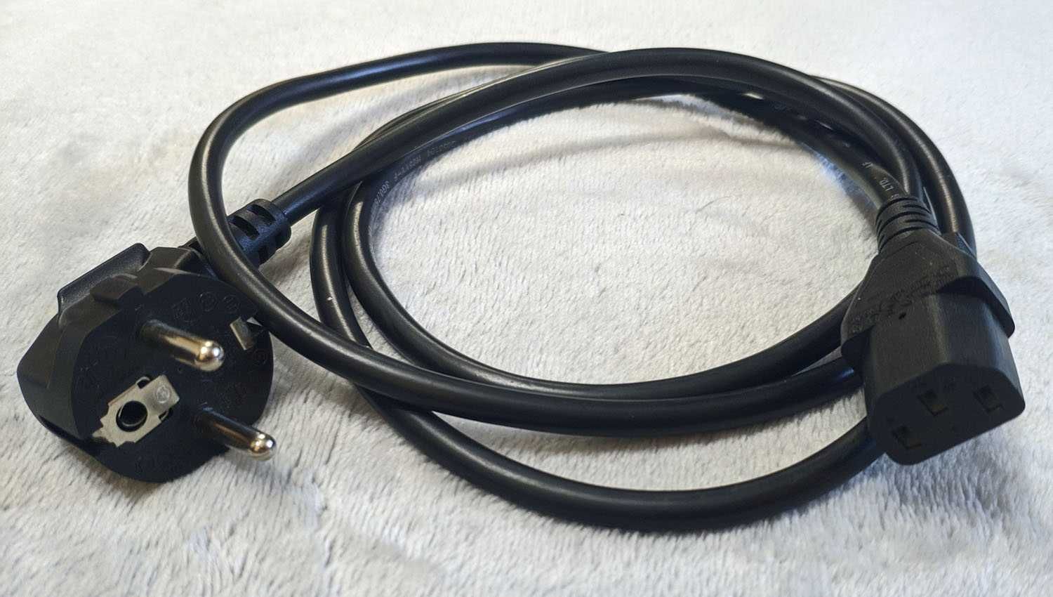 Сетевой кабель питания 220в 1,7 метра