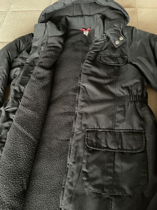 Parka preta Girandola 10 anos + oferta