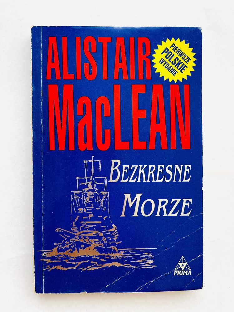 KSIĄŻKA: Bezkresne morze (Alistair MacLean)