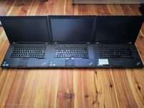 6 laptopów: 3x Lenovo ThinkPad L530 3x Fujitsu Celsius H710
