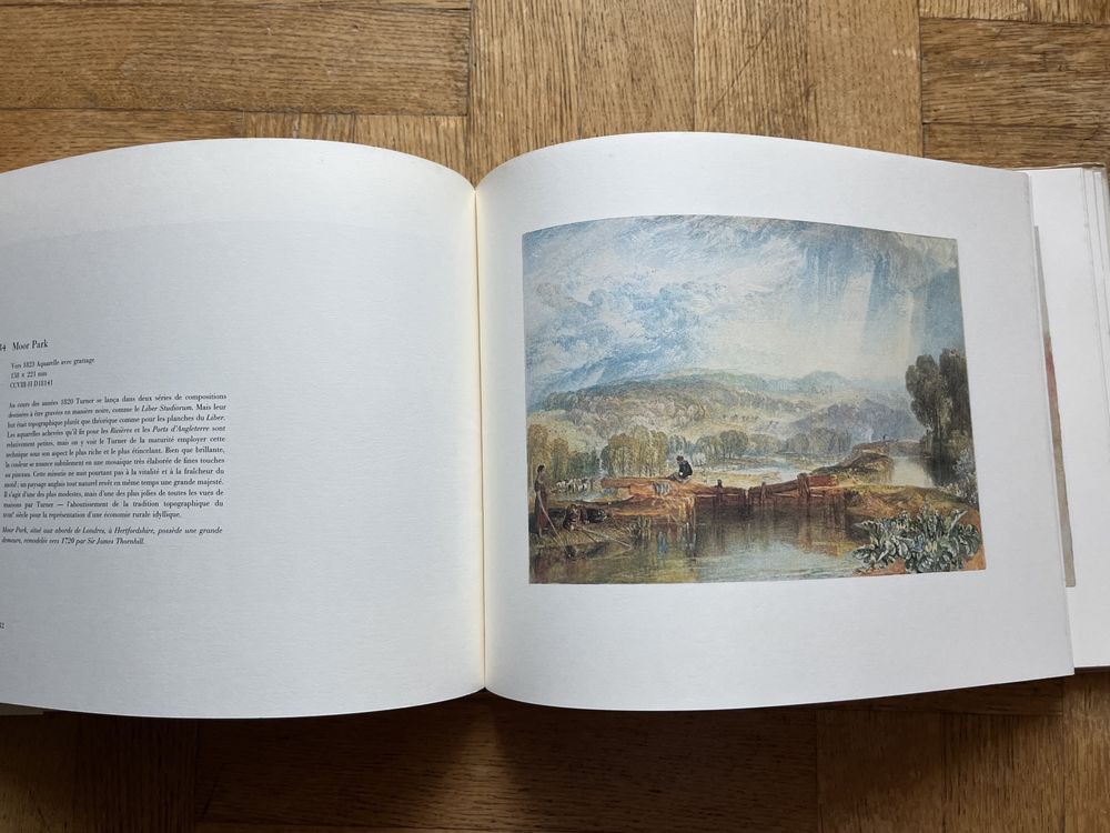 Album William Turner malarstwo akwarele