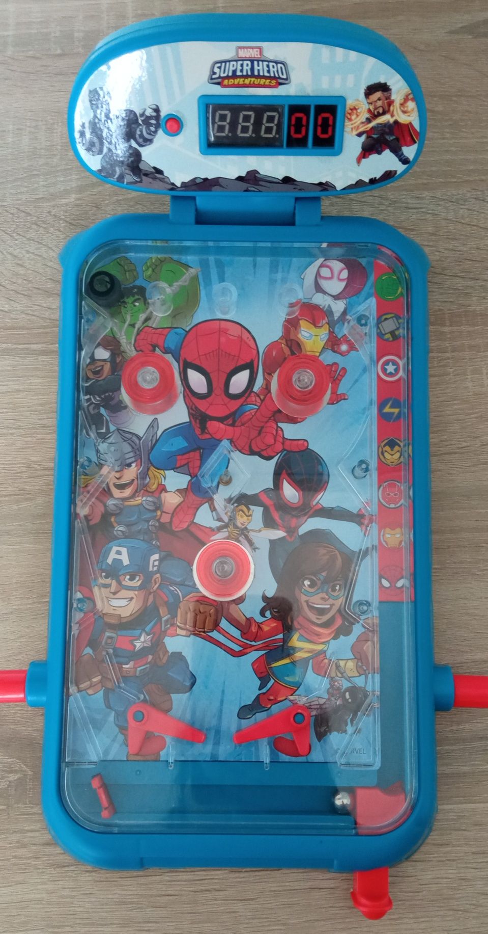 Gra zręcznościowa Marvel Spiderman Super Pinball