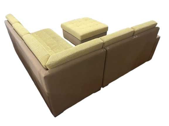 Sofá modular - 4 lugares + repousa pés