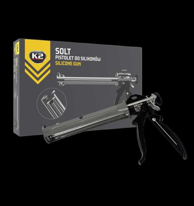 K2 SOLT Pistolet do kartuszy silikonów mas, klejów B525