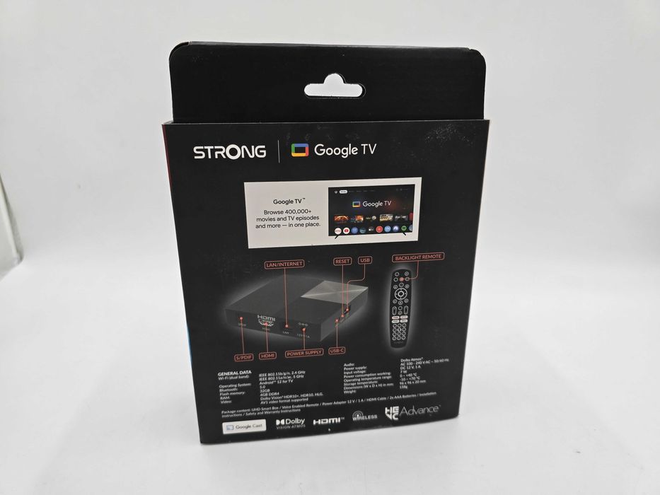 Odtwarzacz Multimedialny 4K Strong Leap-S3Pro