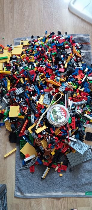 Klocki LEGO i Cobi ok. 35 litrow