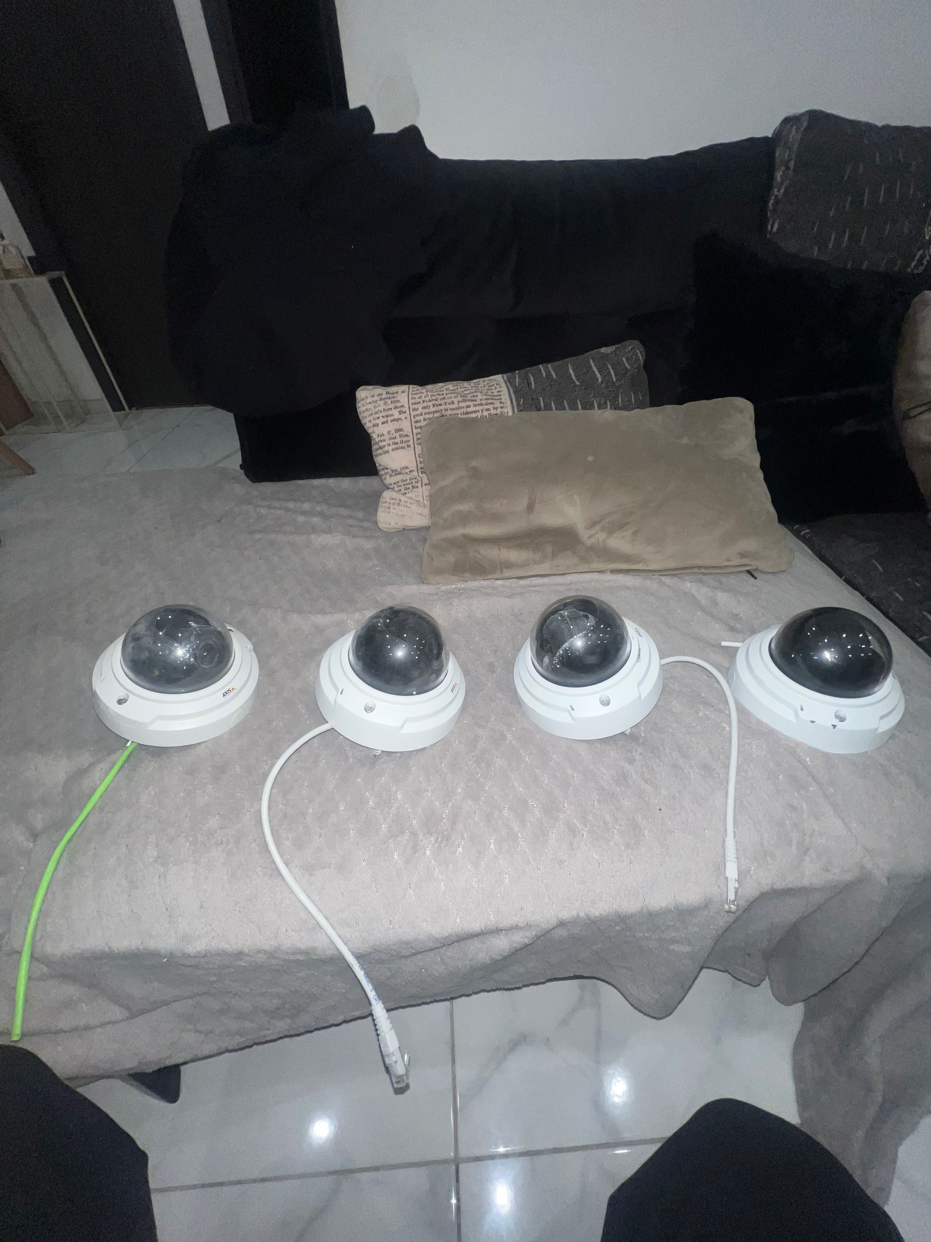 Câmara de Vigilância AXIS como novo
