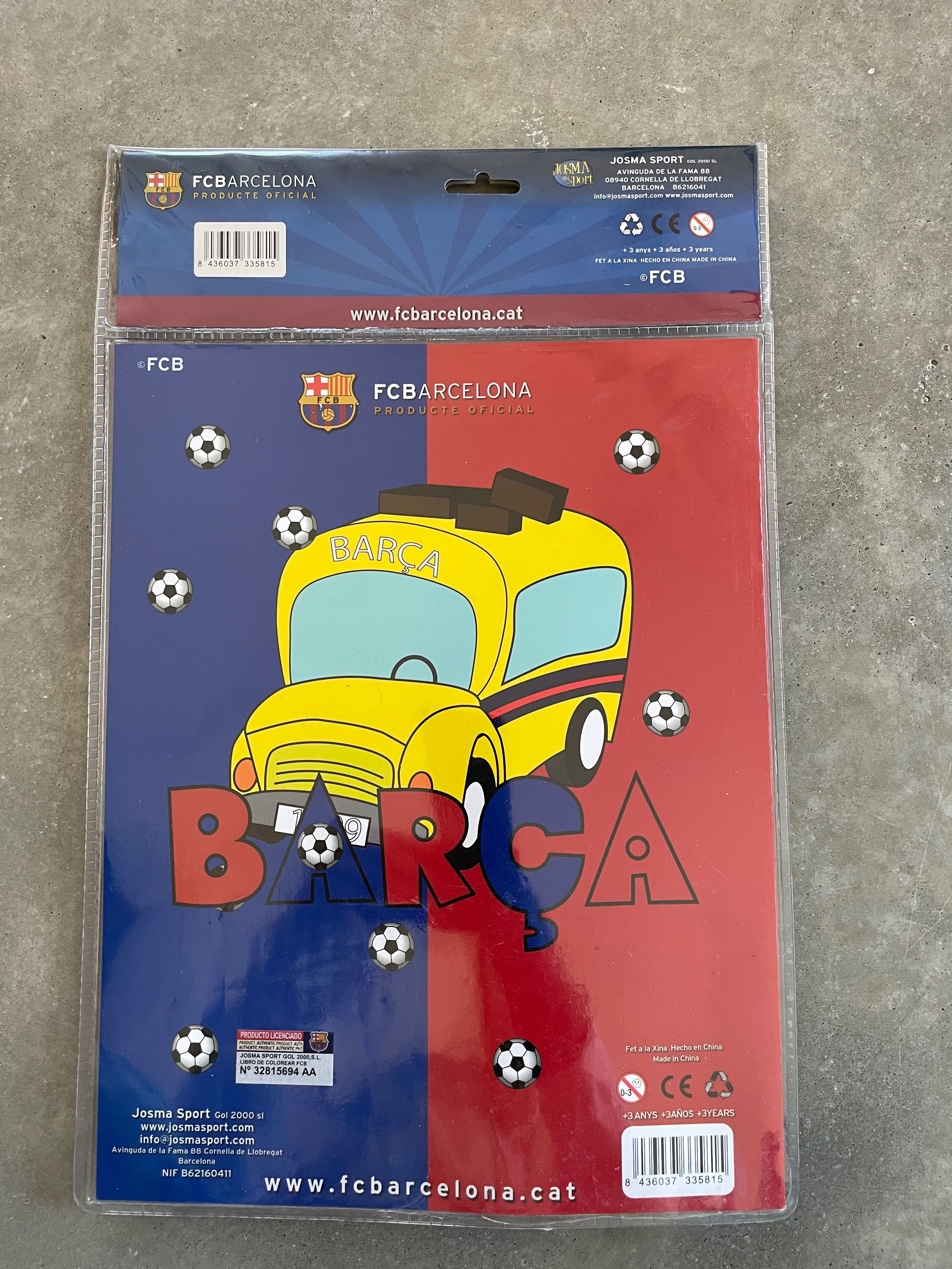 Kolorowanka FCBarcelona