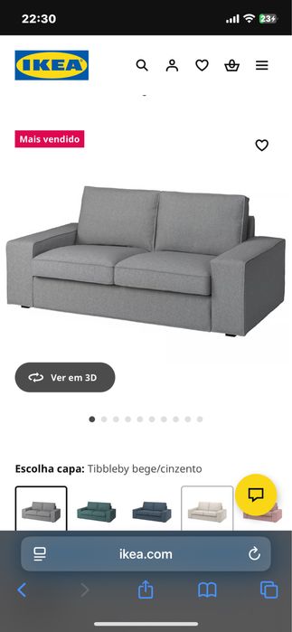 Sofa ikea novo ….