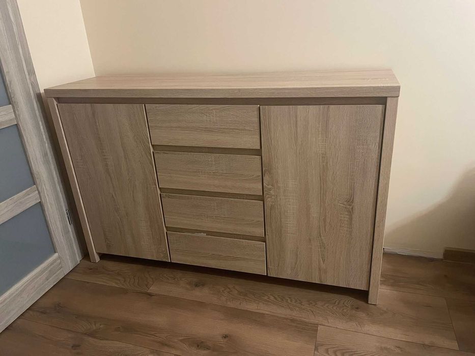 Komoda Black Red White BRW Kaspian 2 sztuki