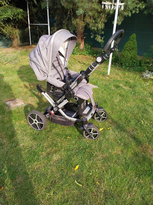 Wózek Hartan - kolor szary