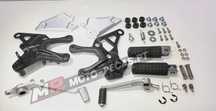 pousa pes completos dianteiros kawasaki z900 2017 - 2020