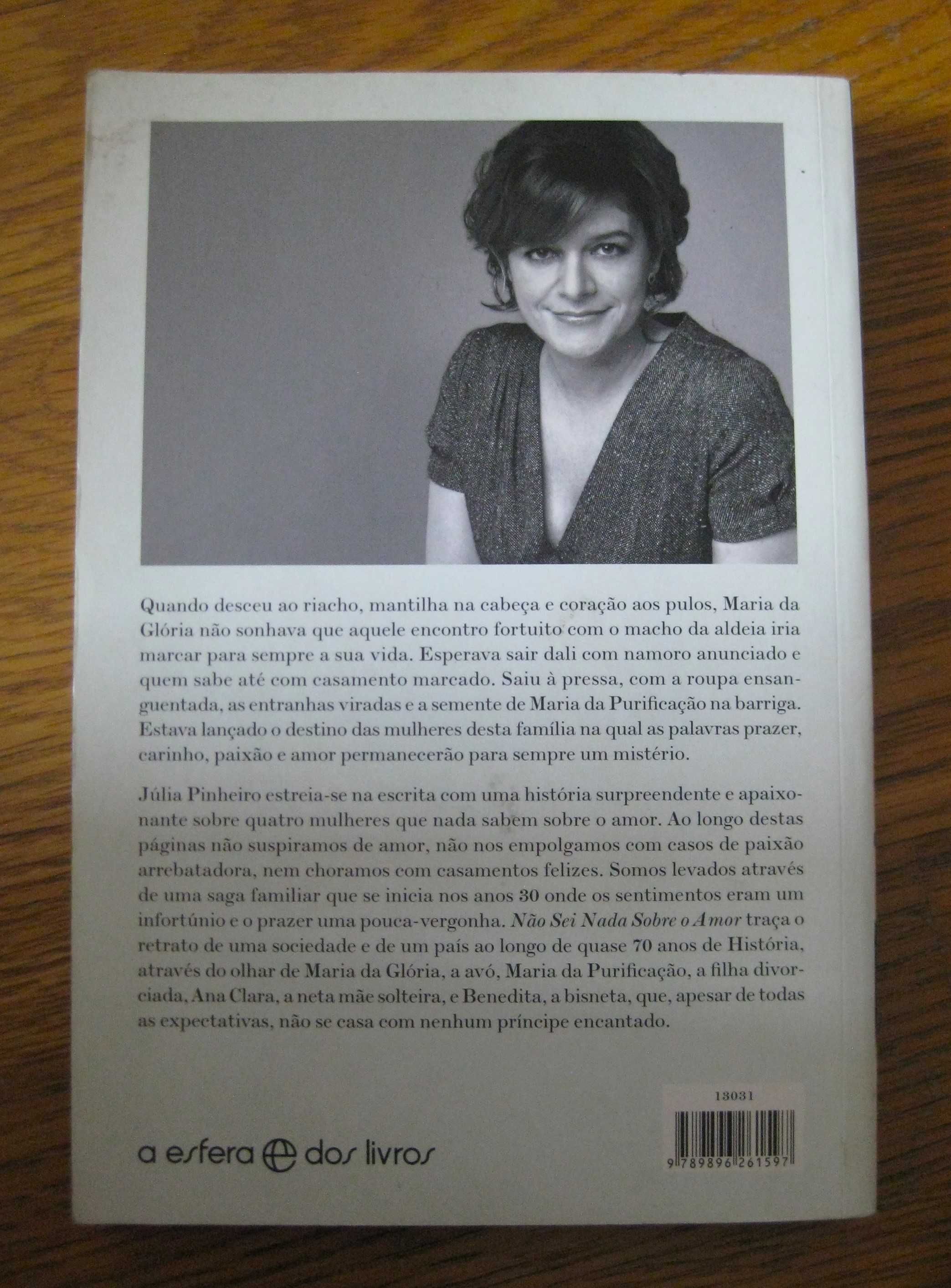 Não Sei Nada sobre o Amor de Julia Pinheiro
