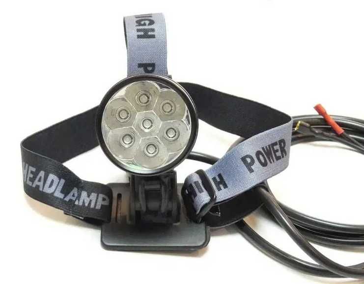 Latarka czołowa UV Power LED 8-14V 30W do burtszynu