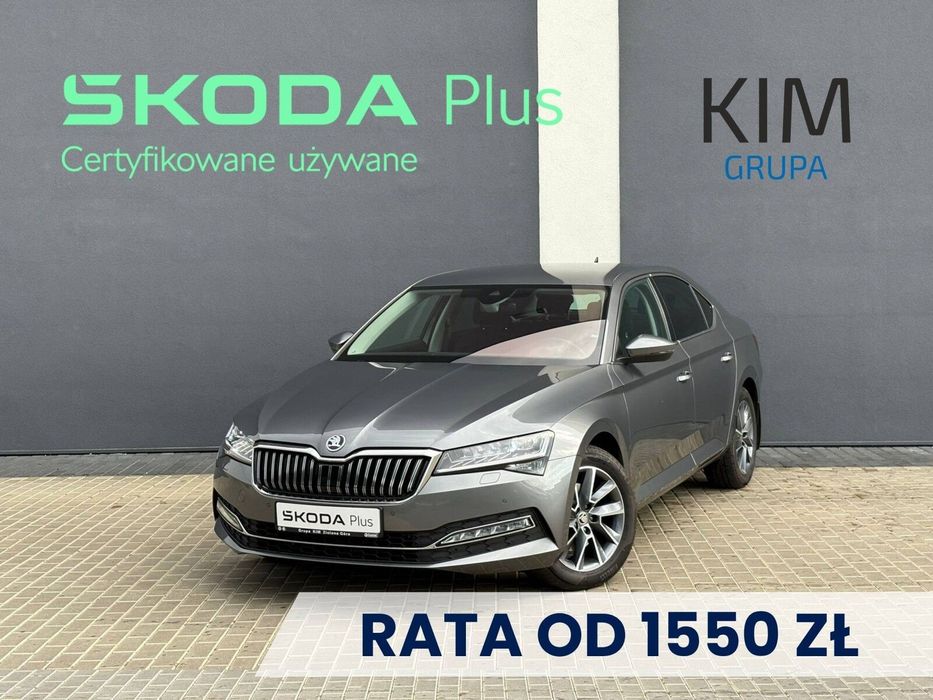 Skoda Superb FV VAT M Serwis ASO Bezwypadkowy Czujniki parkowania Gwarancja